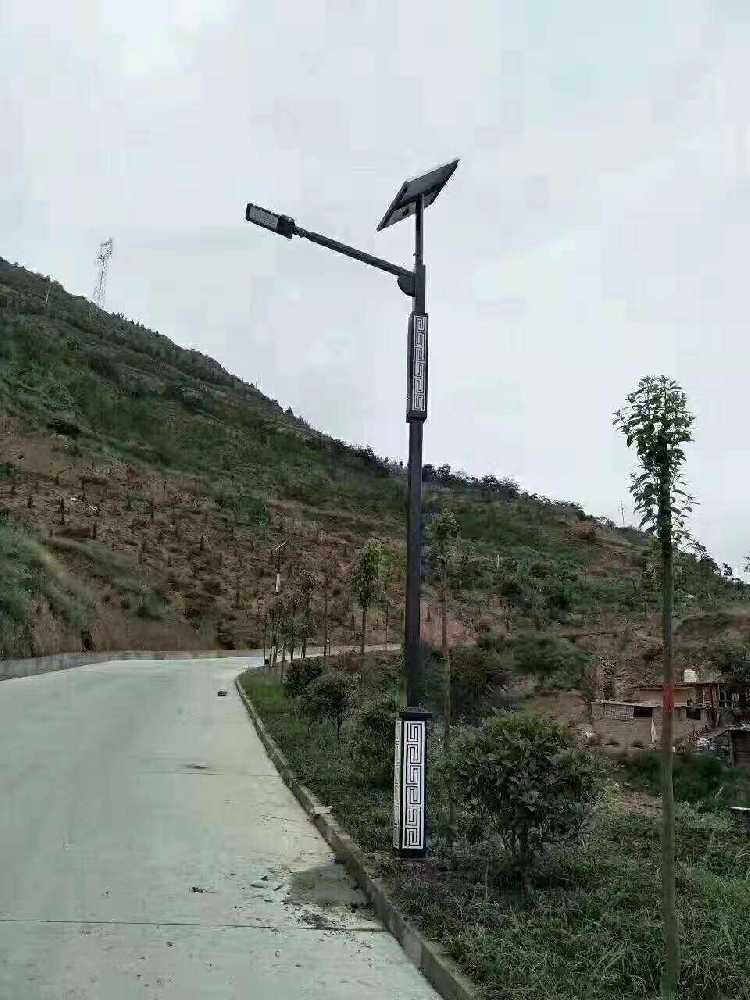 乌拉特后旗仿古太阳能路灯